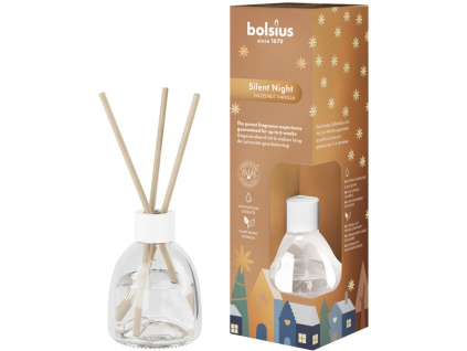 Bolsius Diffuser 60 ml True Glow Silent Night, vonná stébla
