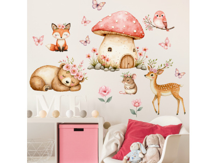 zvířátka a květy