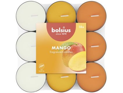 Bolsius Čajové 18ks Mango