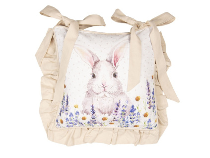 Potah na podsedák - Zajíček a levandule