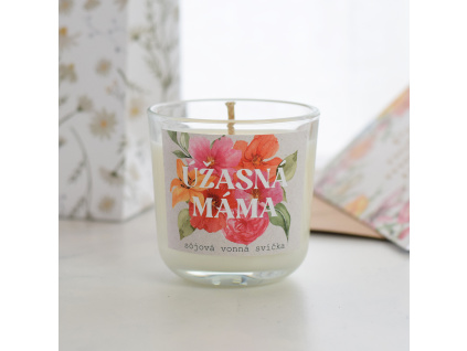 Dárková vonná svíčka - Úžasná máma