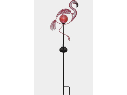 Solární dekorace - FLAMINGO - 21x80x8cm