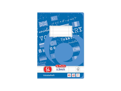 Slovníček A5, 40 listů, linkovaný