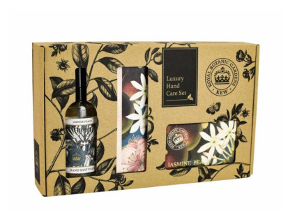 English Soap Company Dárková sada péče o ruce - Jasmín & Broskev, 3ks