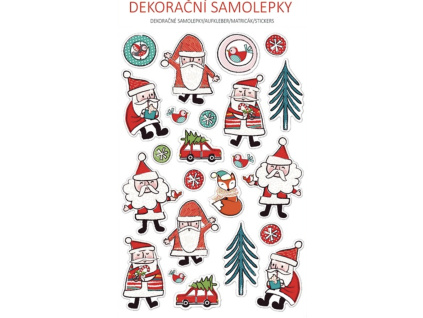 Samolepka plastická barevná 14 x 25 cm