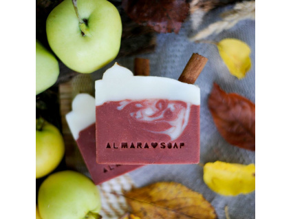 Designové ručně vyrobené mýdlo - Apple Cider