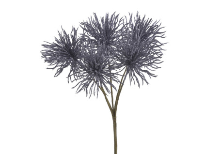 Svazek střapatý květ - antracit