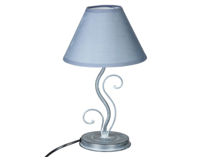 Stolní lampička - šedá