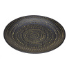 Dřevěný talíř - černý, Ø39cm