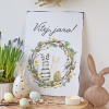 Velikonoční cedulka - Vítej, jaro!