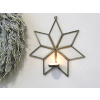 Velká závěsná hvězda na čajovou svíčku - 22,5 cm