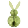 Dekorativní papírový zajíc - 11x20x11 cm