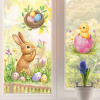 Samolepka na okno - Pastelové Velikonoce