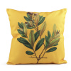 Povlak na polštář květy 45x45 cm (Varianta Povlak na polštář květy 45x45 cm ŽLUTÁ BARVA)