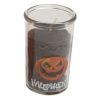 Barevná svíčka ve skle - Halloween, 3 druhy (Varianta Barevná svíčka ve skle - Halloween, 3 druhy C)