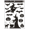 Okenní fólie strašidelný Halloween 35 x 50 cm (Varianta Okenní fólie strašidelný Halloween 35 x 50 cm B Varianta)