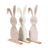 Dekorativní zajíček ze dřeva - 29 cm (Varianta Dekorativní zajíček ze dřeva - 29 cm C Varianta)