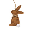 Velikonoční zajíček na zavěšení - textil, 3 druhy (Varianta Velikonoční zajíček na zavěšení - textil, 3 druhy B Varianta)