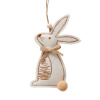 Velikonoční zajíček na zavěšení - textil, 3 druhy (Varianta Velikonoční zajíček na zavěšení - textil, 3 druhy C Varianta)