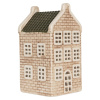 tealight holder house 9x10x19 cm beige ceramic (1)