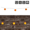 LED světelný řetěz s dýní, 165 cm