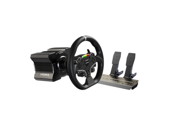 Zestaw gamingowy - baza R5 + kierownica ES + pedały SRP-Lite + zaciski Moza Racing R5 RS20 (PC)