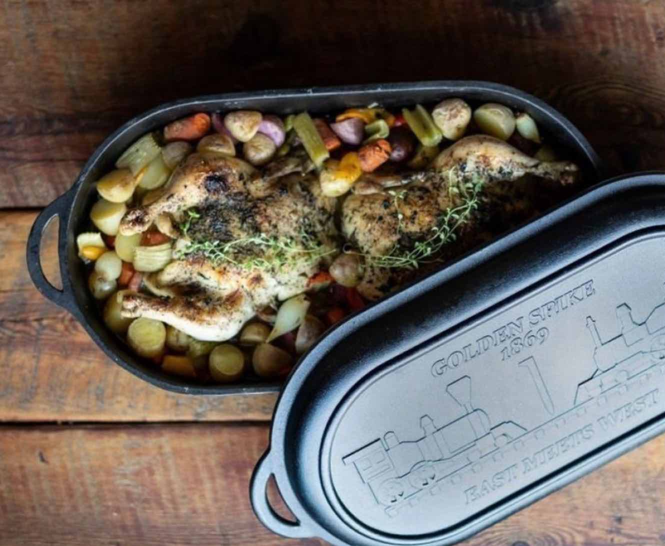 Varenie v liatine pod holým nebom