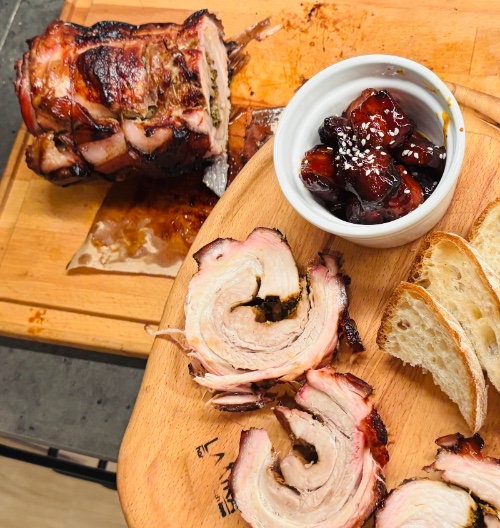 Zaúdený bôčik alla Porchetta
