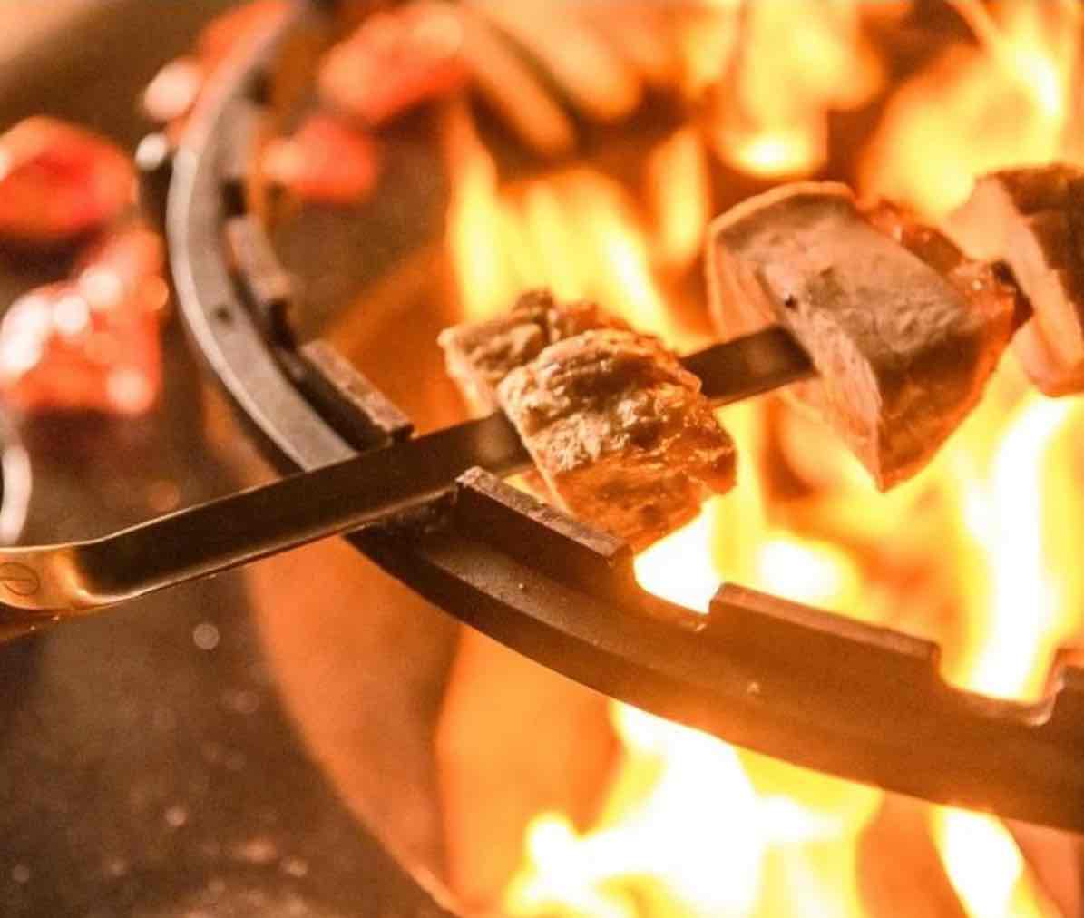 Príprava jedla na ohni I.