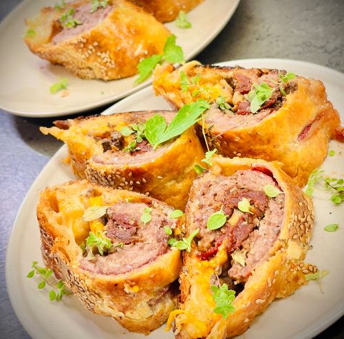 Mäsová roláda so sušenými paradajkami