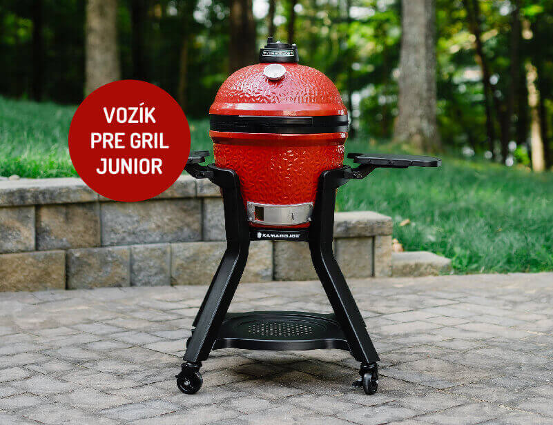 Nový vozík pre gril Kamado Joe Junior – pohodlné a praktické grilovanie bez kompromisov