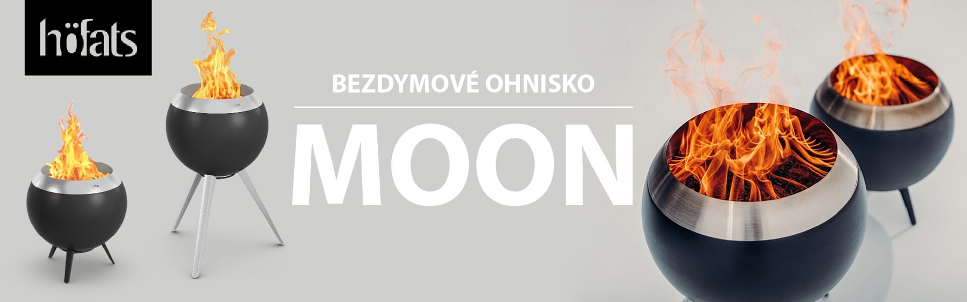 Bezdymove ohnsko Hofats Moon