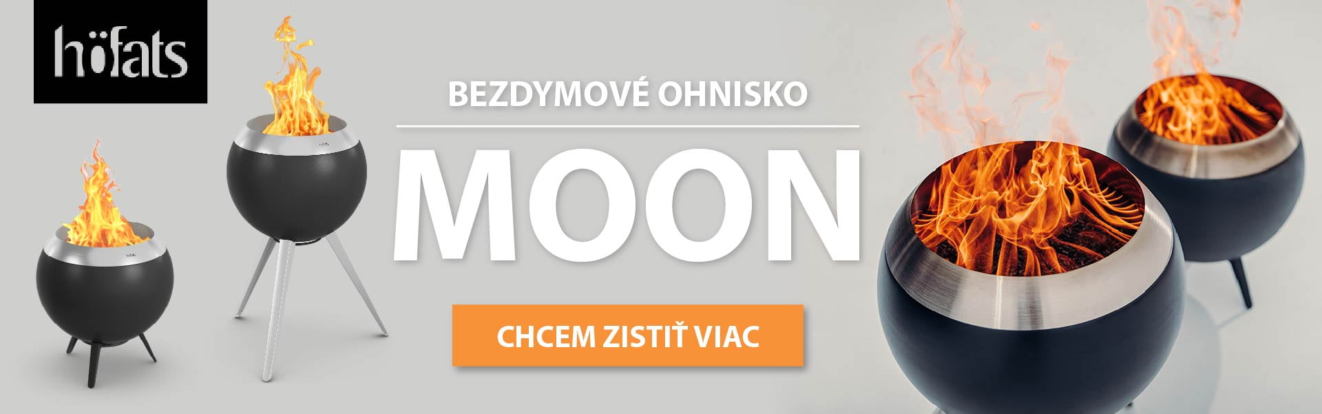 Bezdymove ohnsko Hofats Moon