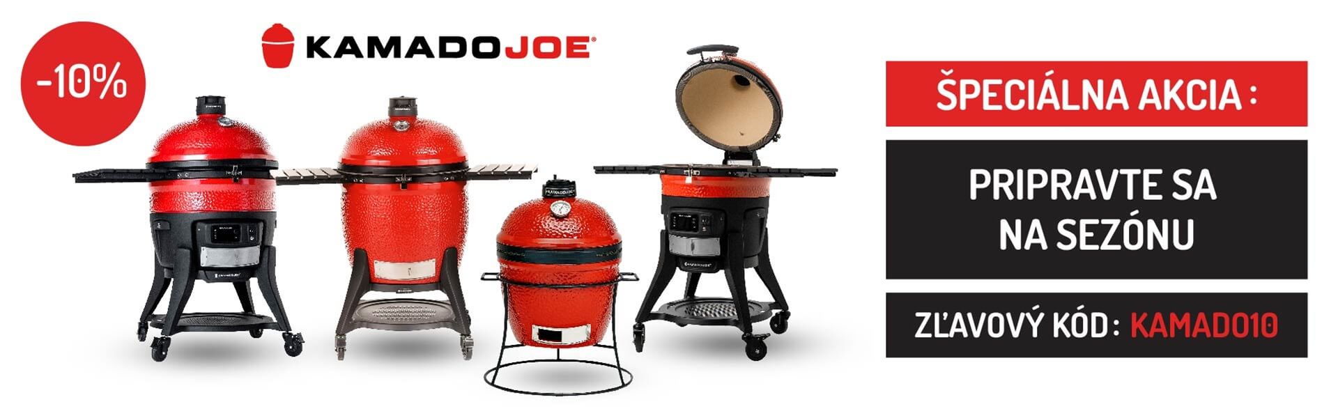 Keramicke grily Kamado Joe - predsezonna akcia