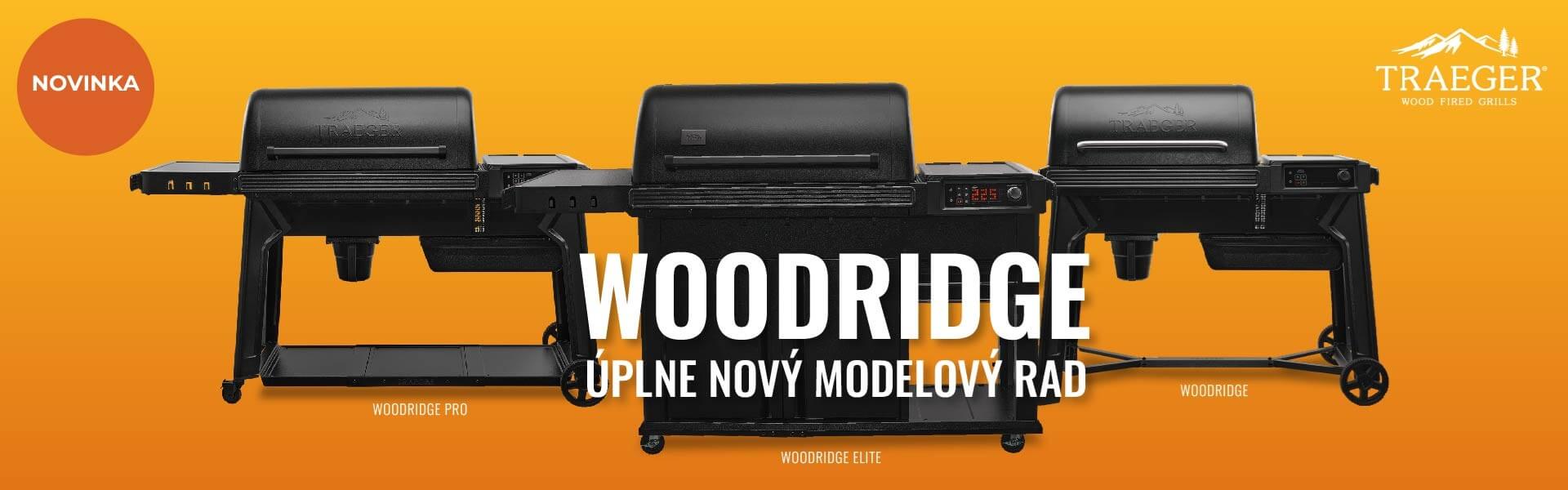 Treager Woodridge - modelovy rad grilov