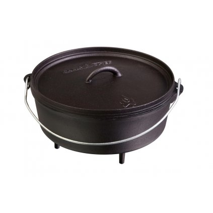 Univerzálny liatinový hrniec Camp Chef Classic Dutch Oven 30 cm s poklopom