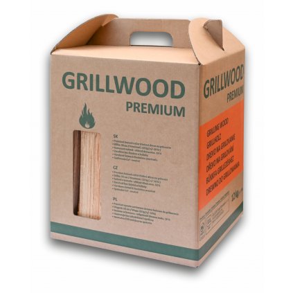 GRILLWOOD Premium drevo na grilovanie 12 kg