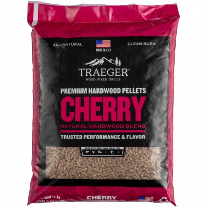 traeger new cherry pellets studio front