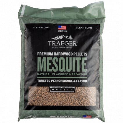 traeger new mesquite pellets studio front