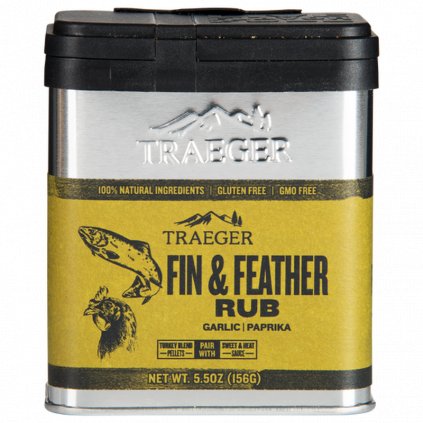 FIN & FEATHER Rub BBQ korenie 155 g Traeger