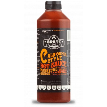 CALIFORNIA HOT SAUCE BBQ omáčka 775 ml Grate Goods