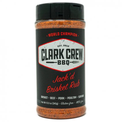 JACK´d BRISKET BBQ korenie 340 g Clark Crew BBQ grilovacie korenie