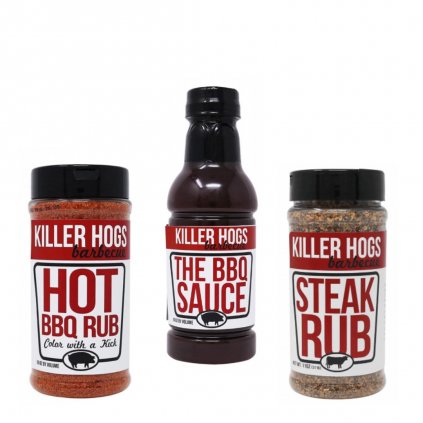 Killer hogs bbq grilovaci set