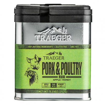 PORK & POULTRY Rub BBQ korenie 262 g Traeger