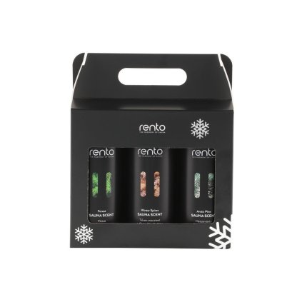 darcekovy box voni do sauny 3 x 400 ml rento