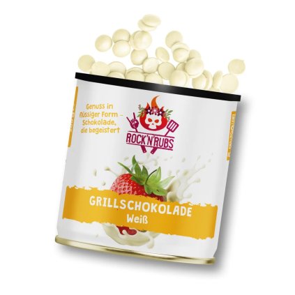 biela cokolada na gril