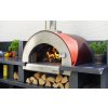 5 minuti pizza oven compact in size it can cook meals in only 5 minutes.