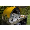 ciao wood fired oven with refractory floor light and easy to handle
