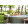 S0047 softub whirlpool taupe surrounding polyrattan sand summer 2020
