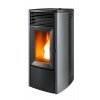EGO 8-10 M2 kachle na pelety MCZ (Farba Strieborná, Výkon 8 kW, Model Air)